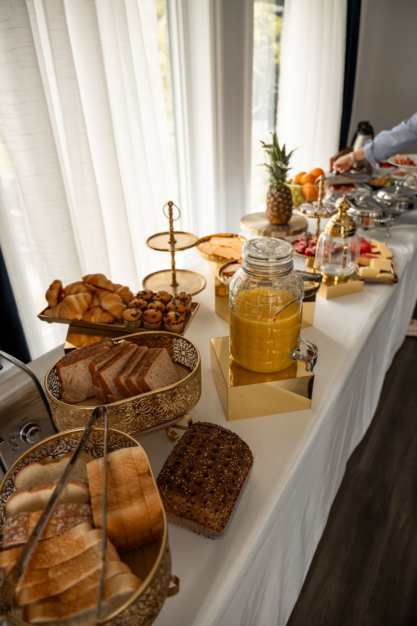 Breakfast spread
